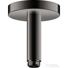   Hansgrohe AXOR SHOWERSOLUTION 10 cm-es mennyezeti zuhanykar, polírozott fekete króm 26432330