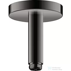   Hansgrohe AXOR SHOWERSOLUTION 10 cm-es mennyezeti zuhanykar, polírozott fekete króm 26432330