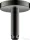 Hansgrohe AXOR SHOWERSOLUTION 10 cm-es mennyezeti zuhanykar, polírozott fekete króm 26432330