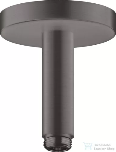 Hansgrohe AXOR SHOWERSOLUTION 10 cm-es mennyezeti zuhanykar,szálcsiszolt fekete króm 26432340