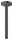 Hansgrohe AXOR SHOWERSOLUTIONS S 30 cm-es mennyezeti zuhanykar, polírozott fekete króm 26433330