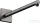Hansgrohe AXOR SHOWERSOLUTIONS 39 cm-es zuhanykar, polírozott fekete króm 26436330