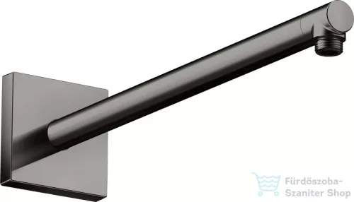 Hansgrohe AXOR SHOWERSOLUTIONS 39 cm-es zuhanykar, polírozott fekete króm 26436330