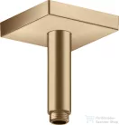Hansgrohe AXOR SHOWERSOLUTIONS 10 cm-es mennyezeti zuhanykar, szálcsiszolt bronz 26437140