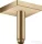 Hansgrohe AXOR SHOWERSOLUTIONS 10 cm-es mennyezeti zuhanykar, szálcsiszolt bronz 26437140