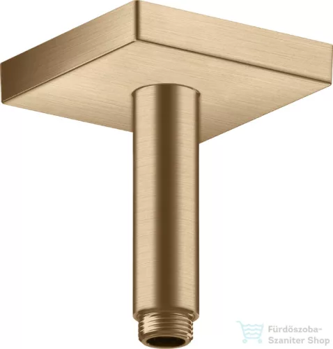 Hansgrohe AXOR SHOWERSOLUTIONS 10 cm-es mennyezeti zuhanykar, szálcsiszolt bronz 26437140