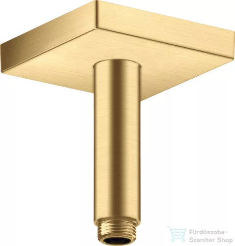 Hansgrohe AXOR SHOWERSOLUTIONS 10 cm-es mennyezeti zuhanykar, szálcsiszolt arany hatású 26437250
