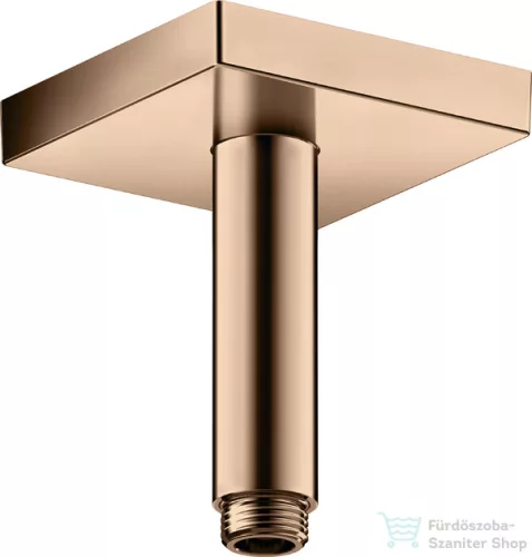 Hansgrohe AXOR SHOWERSOLUTIONS 10 cm-es mennyezeti zuhanykar, polírozott vörös arany hatású 26437300