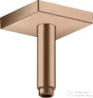 Hansgrohe AXOR SHOWERSOLUTIONS 10 cm-es mennyezeti zuhanykar, szálcsiszolt vörös arany hatású 26437310