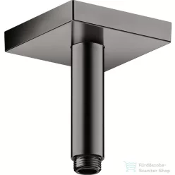   Hansgrohe AXOR SHOWERSOLUTIONS 10 cm-es mennyezeti zuhanykar, polírozott fekete króm 26437330