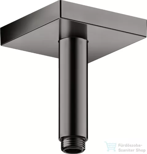 Hansgrohe AXOR SHOWERSOLUTIONS 10 cm-es mennyezeti zuhanykar, polírozott fekete króm 26437330