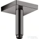 Hansgrohe AXOR SHOWERSOLUTIONS 10 cm-es mennyezeti zuhanykar, polírozott fekete króm 26437330