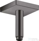 Hansgrohe AXOR SHOWERSOLUTIONS 10 cm-es mennyezeti zuhanykar, szálcsiszolt fekete króm 26437340