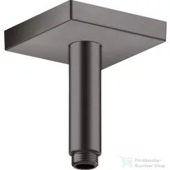   Hansgrohe AXOR SHOWERSOLUTIONS 10 cm-es mennyezeti zuhanykar, szálcsiszolt fekete króm 26437340