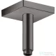 Hansgrohe AXOR SHOWERSOLUTIONS 10 cm-es mennyezeti zuhanykar, szálcsiszolt fekete króm 26437340