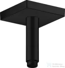 Hansgrohe AXOR SHOWERSOLUTIONS 10 cm-es mennyezeti zuhanykar, matt fekete 26437670