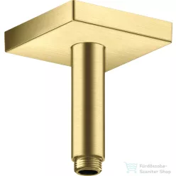   Hansgrohe AXOR SHOWERSOLUTIONS 10 cm-es mennyezeti zuhanykar, szálcsiszolt sárgaréz 26437950