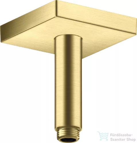 Hansgrohe AXOR SHOWERSOLUTIONS 10 cm-es mennyezeti zuhanykar, szálcsiszolt sárgaréz 26437950