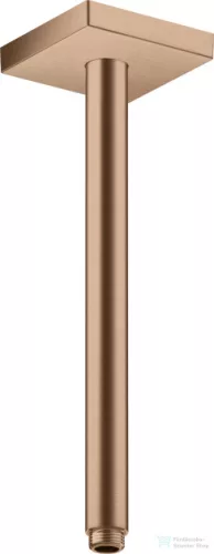 Hansgrohe AXOR SHOWERSOLUTIONS 30 cm-es mennyezeti zuhanykar, szálcsiszolt vörös arany hatású 26438310