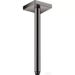   Hansgrohe AXOR SHOWERSOLUTIONS 30 cm-es mennyezeti zuhanykar, polírozott fekete króm 26438330