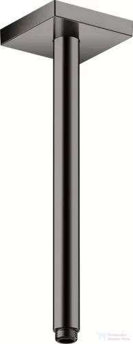 Hansgrohe AXOR SHOWERSOLUTIONS 30 cm-es mennyezeti zuhanykar, polírozott fekete króm 26438330