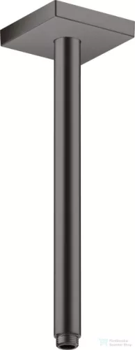 Hansgrohe AXOR SHOWERSOLUTIONS 30 cm-es mennyezeti zuhanykar, szálcsiszolt fekete króm 26438340