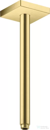 Hansgrohe AXOR SHOWERSOLUTIONS 30 cm-es mennyezeti zuhanykar, szálcsiszolt sárgaréz 26438950