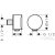 Hansgrohe HG FixFit S fali szereléshez DN15 króm 26453000