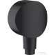 Hansgrohe FIXFIT S gégecső csatlakozó, matt fekete 26453670