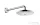 Hansgrohe HG RD Select S 240 2jet fejzuhany, fali, fehér króm 26466400