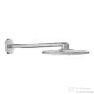 Grohe Rainshower Smartactive 310 2 funkciós fejzuhany 43 cm-es zuhanykarral,Supersteel 26475DC0