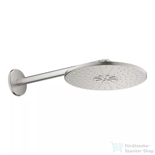 Grohe Rainshower Smartactive 310 2 funkciós fejzuhany 43 cm-es zuhanykarral,Supersteel 26475DC0