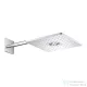 Grohe Rainshower Smartactive 310 Cube 2 funkciós fejzuhany 43 cm-es zuhanykarral,Króm 26479000