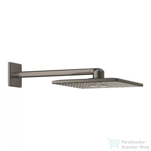Grohe Rainshower Smartactive 310 Cube 2 funkciós fejzuhany 43 cm-es zuhanykarral,Brushed Hard Graphite 26479AL0