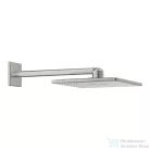 Grohe Rainshower Smartactive 310 Cube 2 funkciós fejzuhany 43 cm-es zuhanykarral,Supersteel 26479DC0