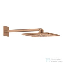   Grohe Rainshower Smartactive 310 Cube 2 funkciós fejzuhany 43 cm-es zuhanykarral,Brushed Warm Sunset 26479DL0