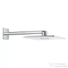 Grohe Rainshower Smartactive 310 Cube 2 funkciós fejzuhany 43 cm-es zuhanykarral,Hold fehér 26479LS0
