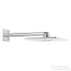 Grohe Rainshower Smartactive 310 Cube 2 funkciós fejzuhany 43 cm-es zuhanykarral,Hold fehér 26479LS0