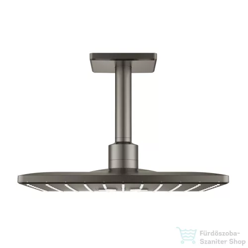 Grohe Rainshower Smartactive 310 Cube 2 funkciós mennyezeti fejzuhany zuhanykarral,Brushed Hard Graphite 26481AL0