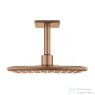 Grohe Rainshower Smartactive 310 Cube 2 funkciós mennyezeti fejzuhany zuhanykarral,Brushed Warm Sunset 26481DL0