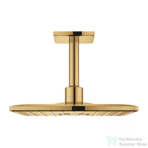 Grohe Rainshower Smartactive 310 Cube 2 funkciós mennyezeti fejzuhany zuhanykarral,Cool Sunrise 26481GL0