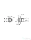 Grohe RAINSHOWER univerzális beépítő doboz, 1/2″ 26484000