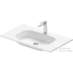   Duravit SIVIDA 82x48,5 cm-es beépíthető mosdó, matt szatén fehér 2650013200
