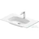 Duravit SIVIDA 82x48,5 cm-es beépíthető mosdó, matt szatén fehér 2650013200