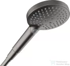 Hansgrohe RAINDANCE Select S Ecosmart+ 3 jet kézizuhany, szálcsiszolt fekete króm 26516340