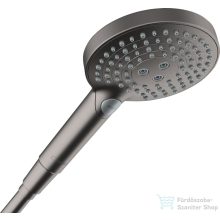   Hansgrohe RAINDANCE Select S Ecosmart+ 3 jet kézizuhany, szálcsiszolt fekete króm 26516340