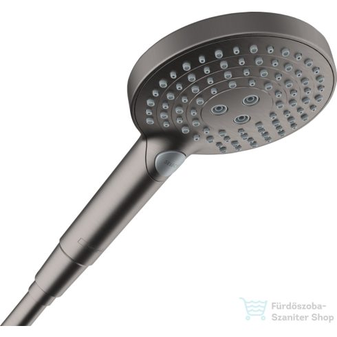 Hansgrohe RAINDANCE Select S Ecosmart+ 3 jet kézizuhany, szálcsiszolt fekete króm 26516340