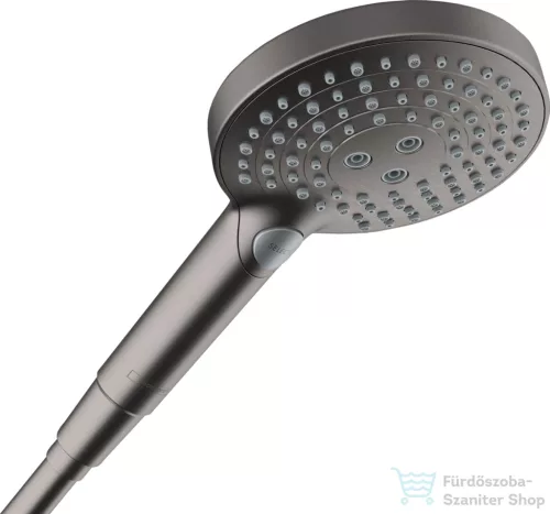 Hansgrohe RAINDANCE Select S Ecosmart+ 3 jet kézizuhany, szálcsiszolt fekete króm 26516340