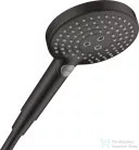 Hansgrohe RAINDANCE Select S Ecosmart+ 3 jet kézizuhany, matt fekete 26516670