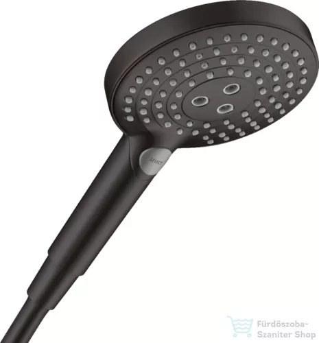 Hansgrohe RAINDANCE Select S Ecosmart+ 3 jet kézizuhany, matt fekete 26516670